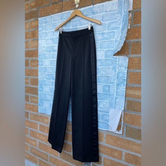 Isabel Marant - Scarly satin-tape wide wool pants size 34/2 - Picture 6 of 16